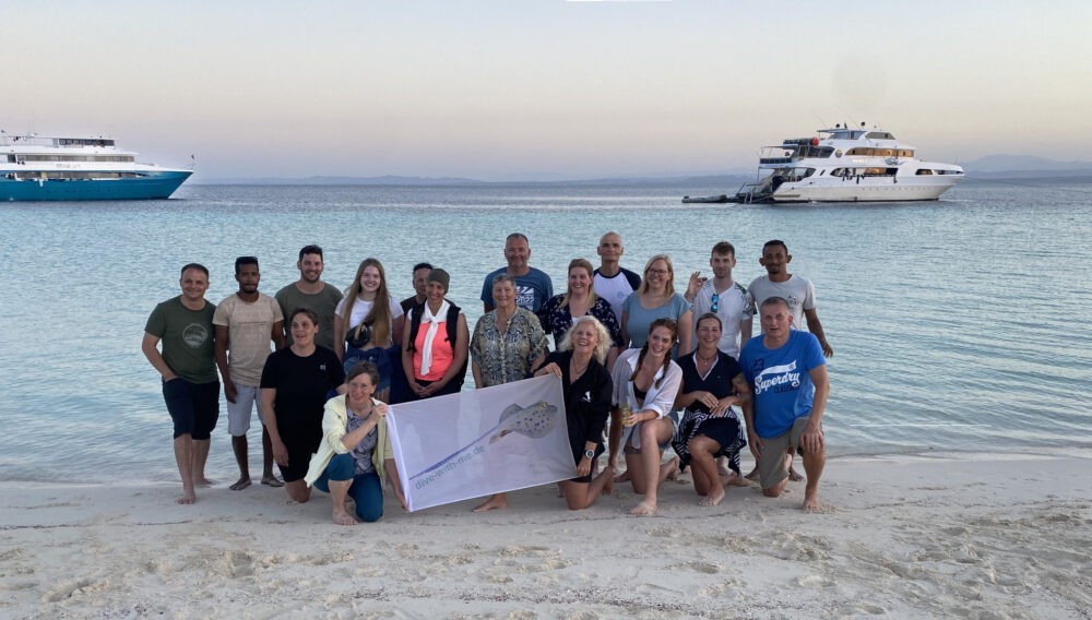 Tauchsafari Ägypten Gruppenfoto Tauchen